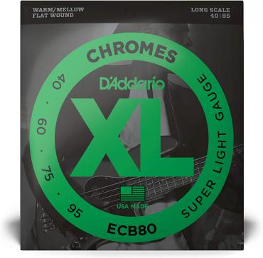 ECB80 CHROMES BASS, LIGHT, LONG SCALE [40-95]