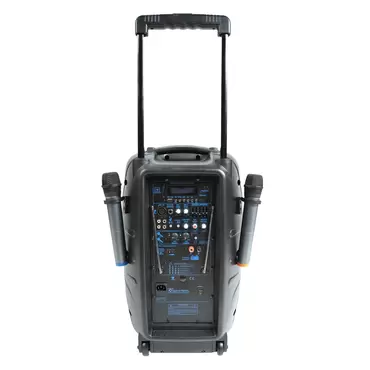 QLS-12 TRAVEL (TROLLEY + 2  WIRELESS MIC)