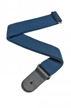 COTTON GUITAR STRAP BLUE