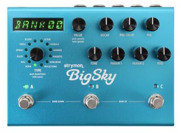 PEDAL REVERB BIG SKY
