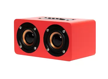 QBT-100 BT SPEAKER ROJO