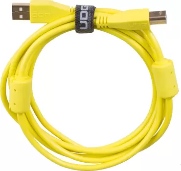 U95003YL - ULTIMATE AUDIO CABLE USB 2.0 A-B YELLOW STRAIGHT 3M