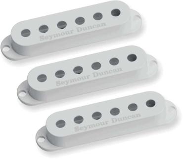 STRAT COVER WHITE SET (3) LOGO