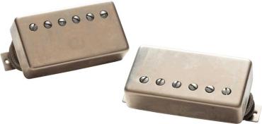APH-2S SLASH ALNICO II PRO HUMBUCKER RAW NICKEL COVER SET