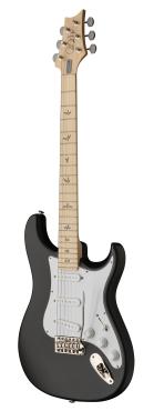 SILVER SKY MAPLE FADED BLACK TEE SATIN