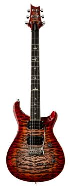 SE CUSTOM 24-08 QUILT CHARCOAL CHERRY BURST