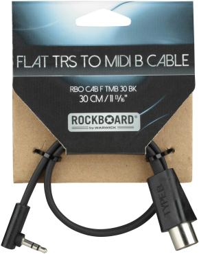 FLAT TRS-MIDI CABLE TYPE-B 30 CM