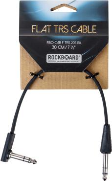 FLAT TRS CABLE STRAIGHT-ANGLED 20 CM