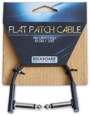 FLAT PATCH CABLE BLACK 10 CM