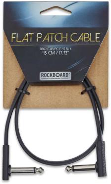 FLAT PATCH CABLE BLACK 45 CM