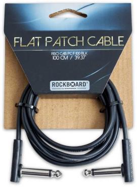 FLAT PATCH CABLE BLACK 100 CM