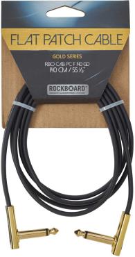 FLAT PATCH CABLE GOLD 140 CM