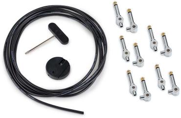 PATCHWORKS SOLDERLESS PATCH CABLE SET 300 CM CHROME