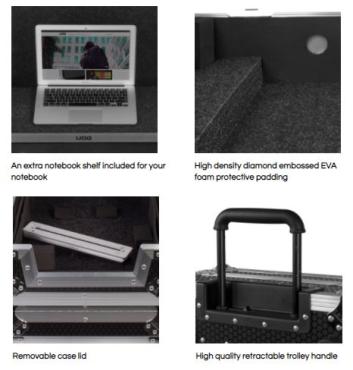 U91030BL2 - FC MULTI FORMAT TURNTABLE BLACK