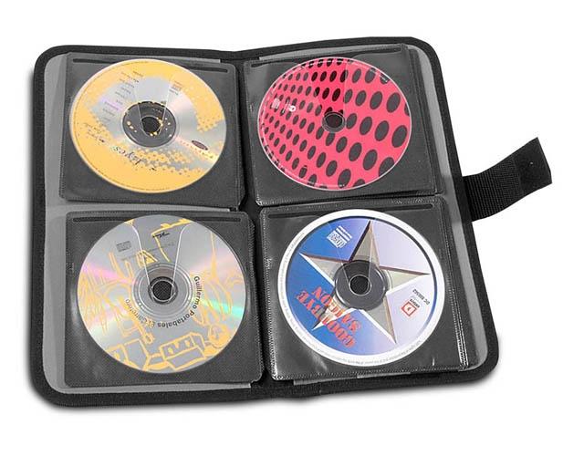 U9980BL - ULTIMATE CD WALLET 24 DIGITAL BLACK