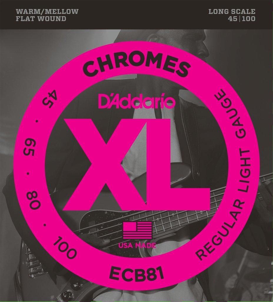 ECB81 CHROMES BASS, LIGHT, LONG SCALE [45-100 ]