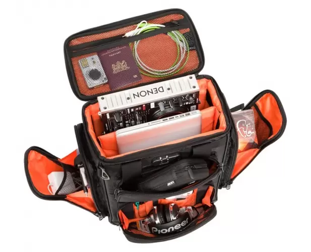 U9022BL/OR - ULTIMATE PRODUCERBAG LARGE BLACK/ORANGE