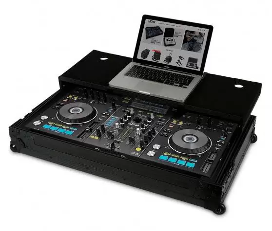 U91015BL3 - FC PIONEER XDJ-RX2 BLACK MK3 PLUS (LAPTOP SHELF + WHEELS)