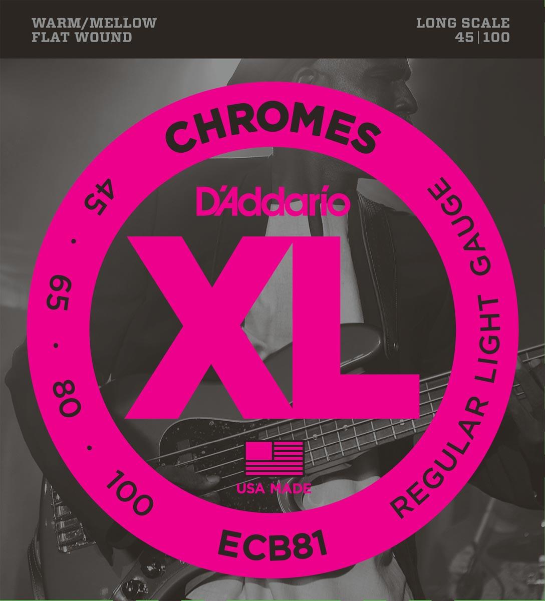 ECB81 CHROMES BASS, LIGHT, LONG SCALE [45-100 ]