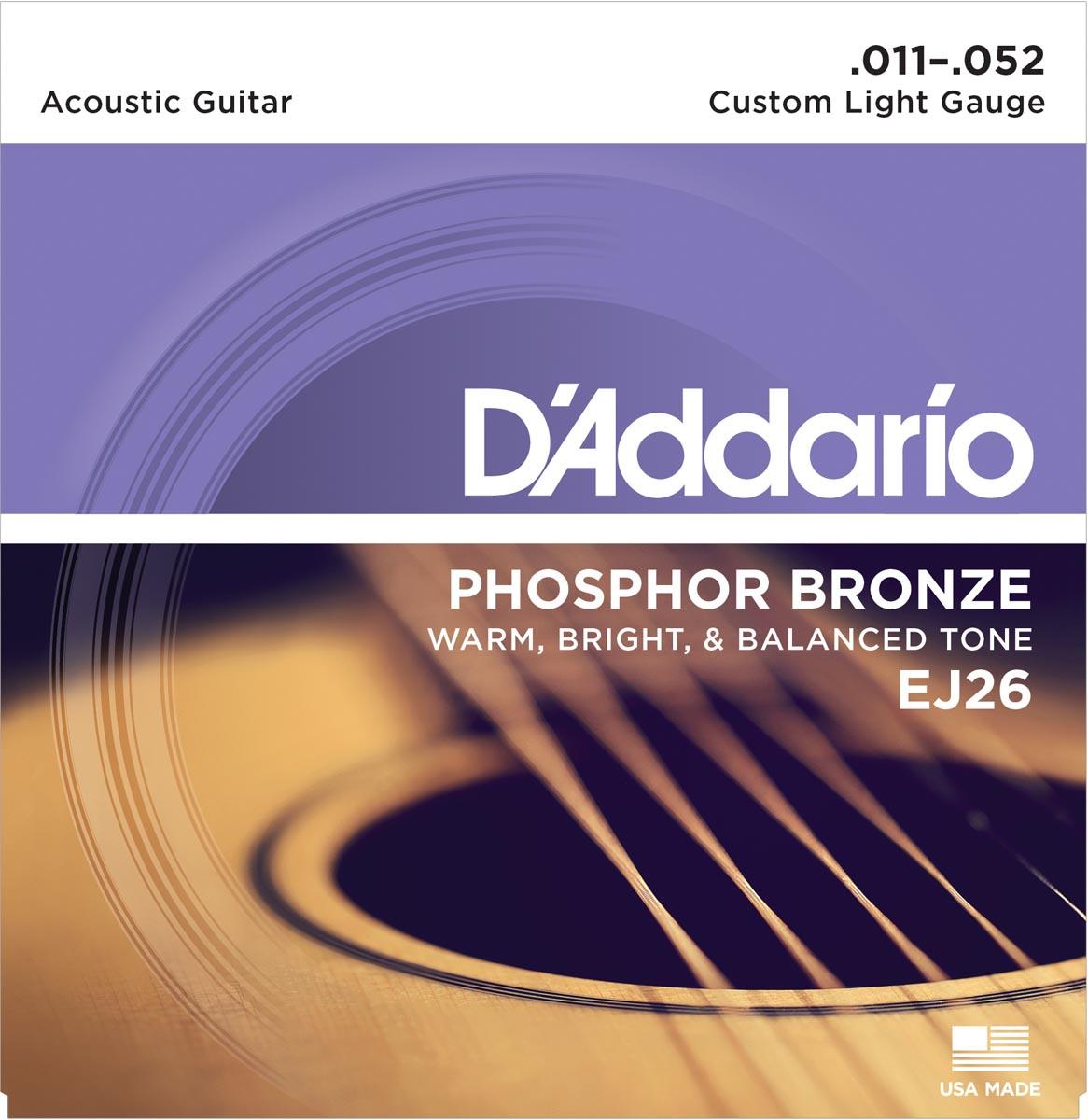 EJ26 - PHOSPHOR BRONZE CUSTOM LIGHT [11-52]