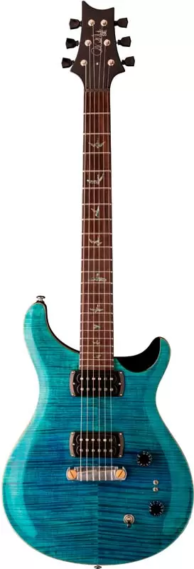 SE PAUL'S GUITAR AQUA