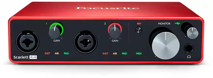 SCARLETT 4I4 3RD GEN