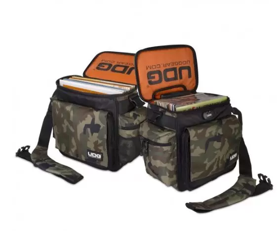 U9679BC/OR - ULTIMATE SLINGBAG TROLLEY SET DELUXE BLACK CAMO, ORANGE INSIDE