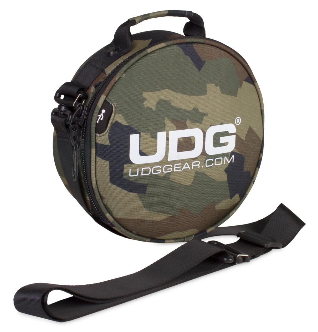 U9950BC/OR - ULTIMATE DIGI HEADPHONE BAG BLACK CAMO, ORANGE INSIDE