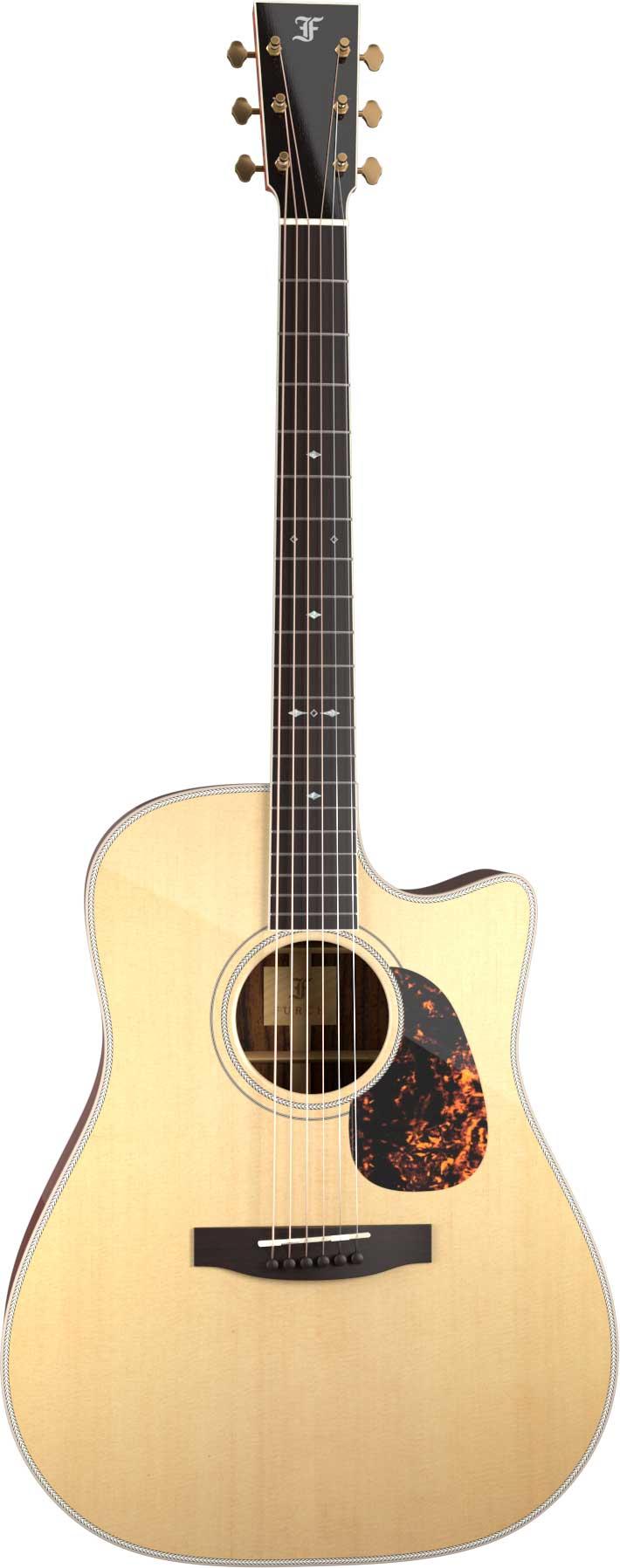 VINTAGE 2 DC-SR CUTAWAY