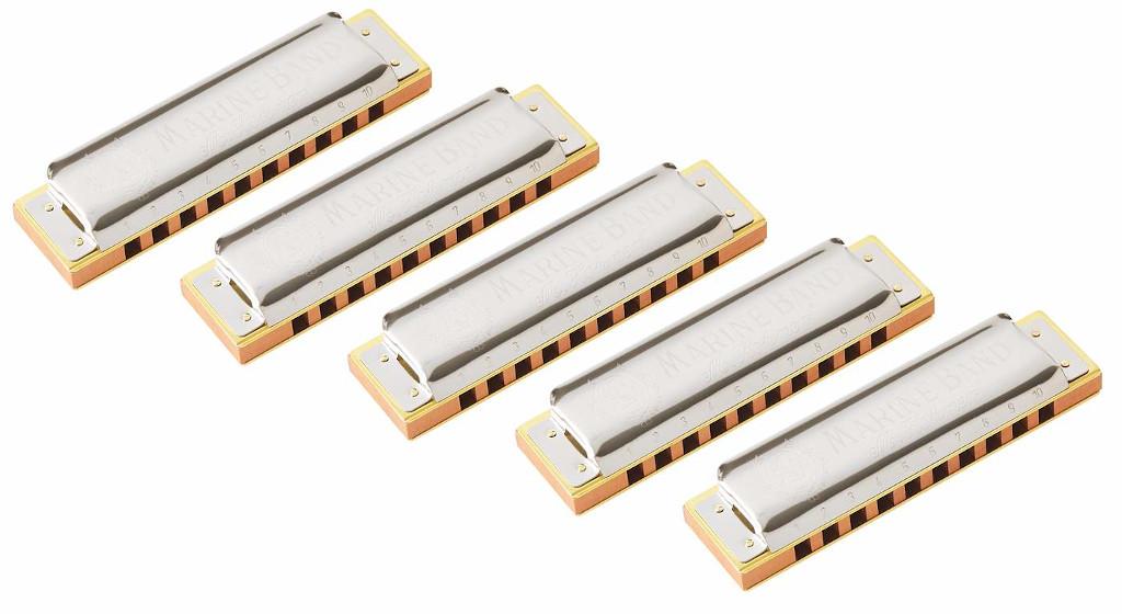 MARINE BAND 1896 5-PACK (C-, D-, E-, G-, A-MAJOR)