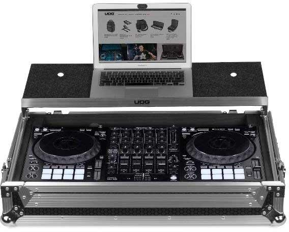 U92055SL - FC PIONEER DDJ-1000 SILVER PLUS (LAPTOP SHELF + WHEELS)
