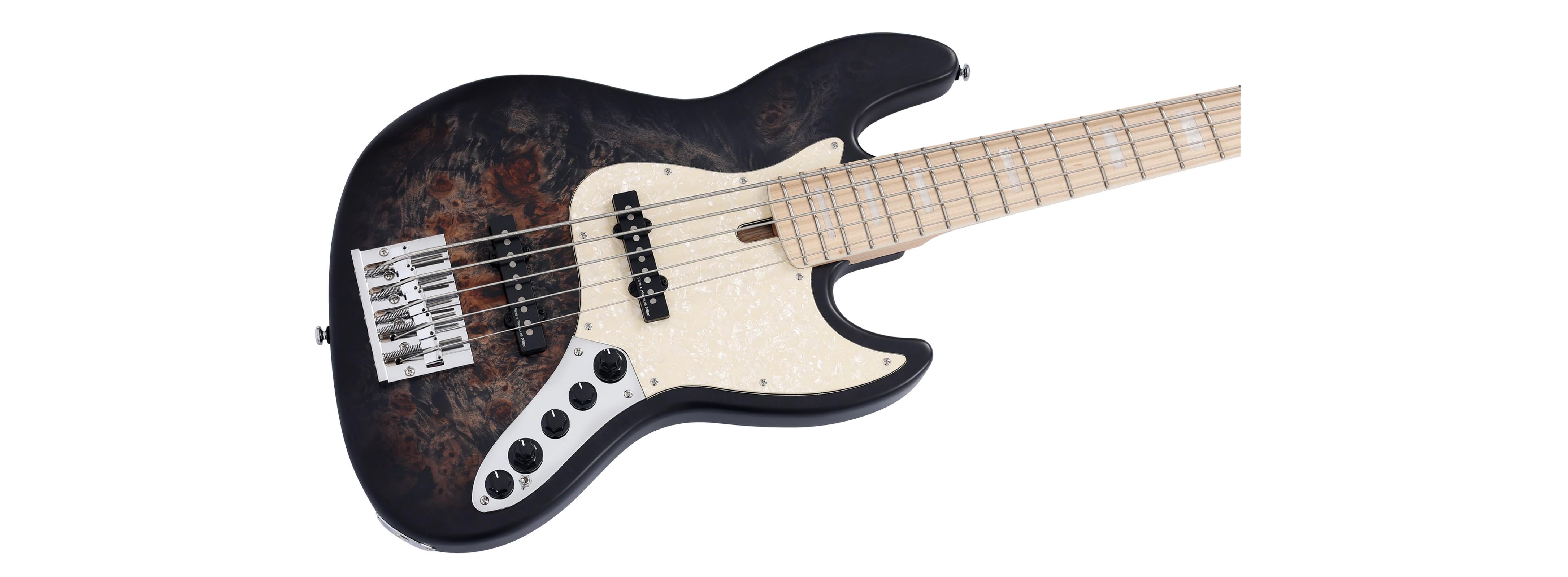 V7 SWAMP ASH-5 REISSUE TRANS BLACK SATIN