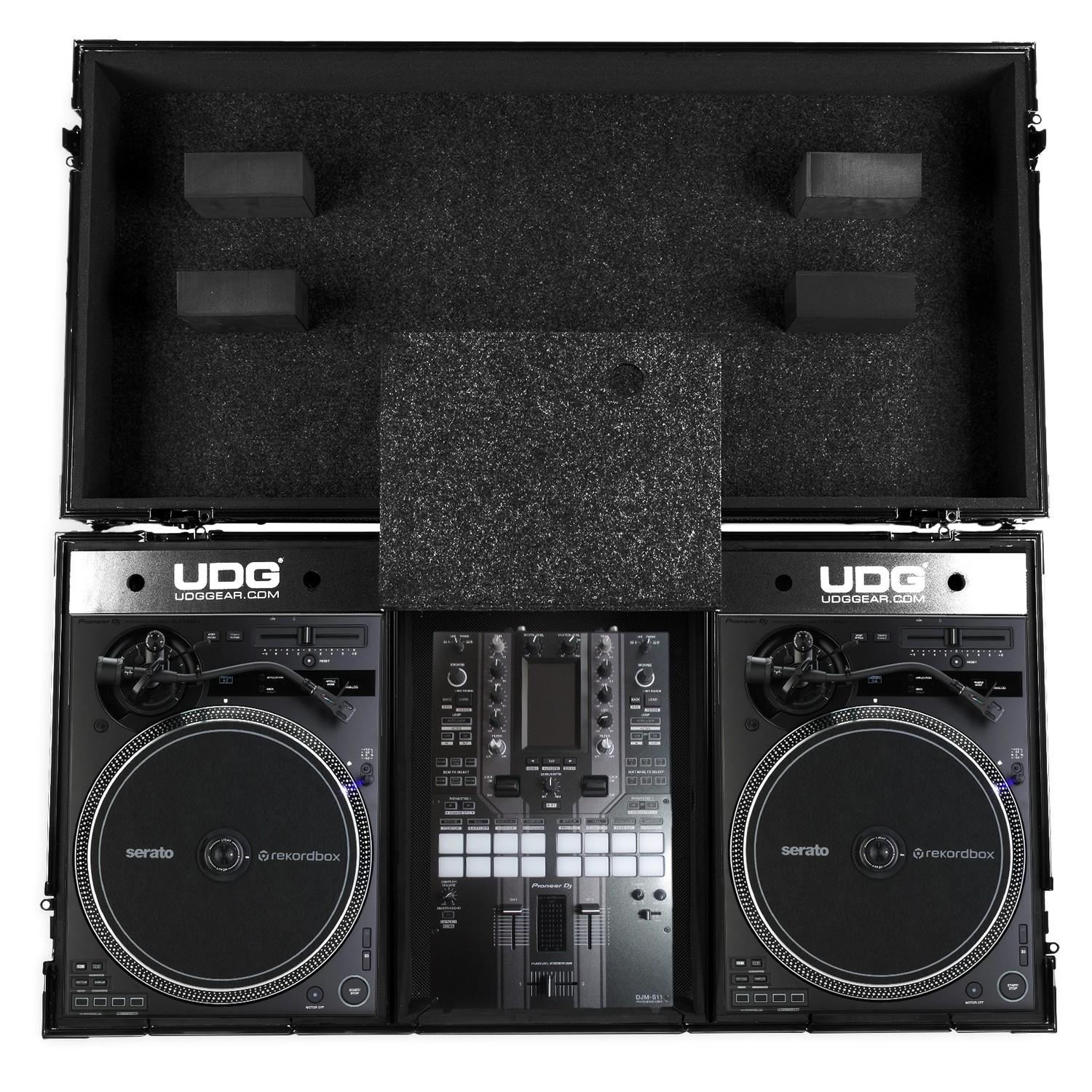 U91098BL - ULTIMATE FLIGHT CASE SET PIONEER PLX-CRSS12+10'/12' MIXER PLUS