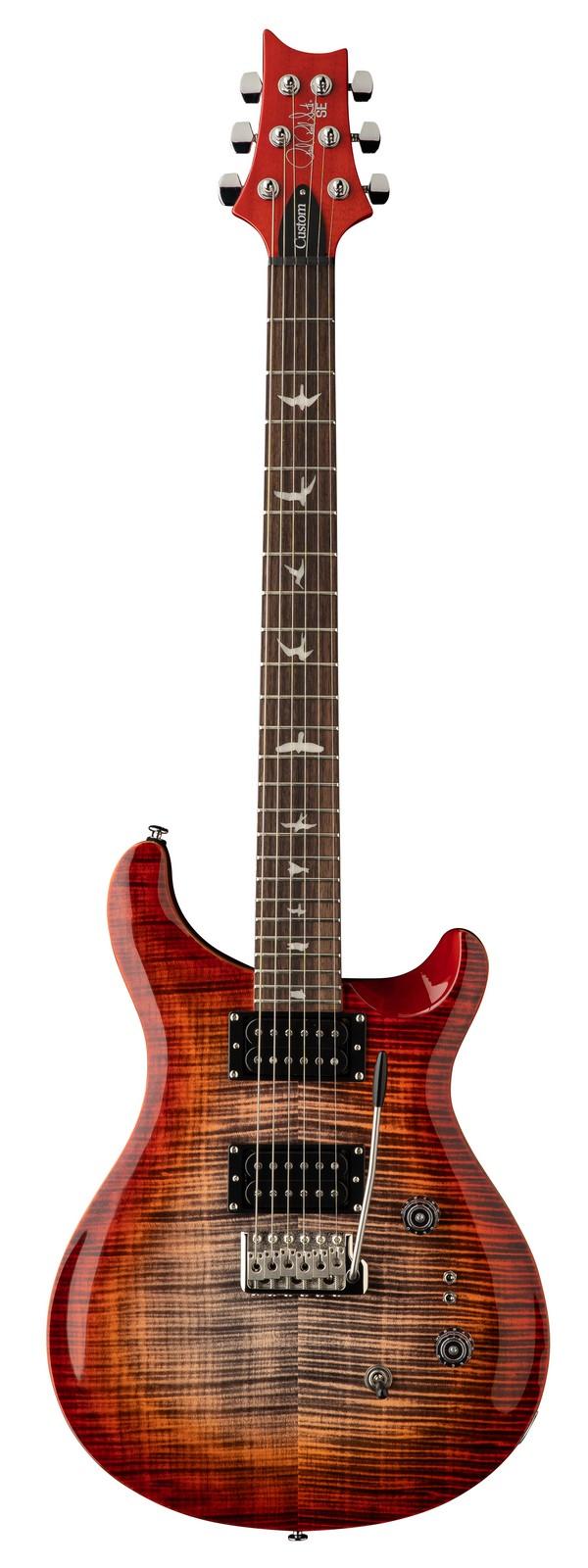 SE CUSTOM 24-08 CHARCOAL CHERRY BURST