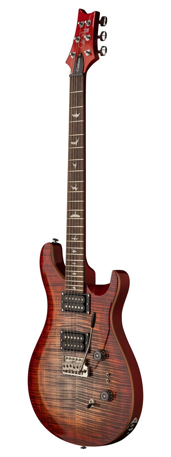 SE CUSTOM 24-08 CHARCOAL CHERRY BURST