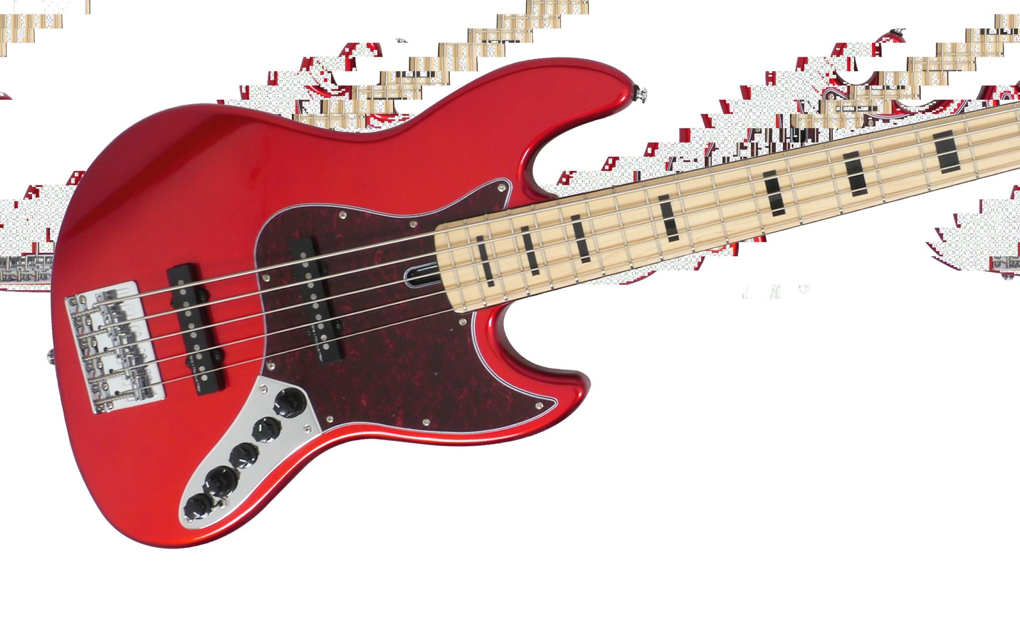 V7 VINTAGE SWAMP ASH-5 (2ND GEN) BMR BRIGHT METALLIC RED