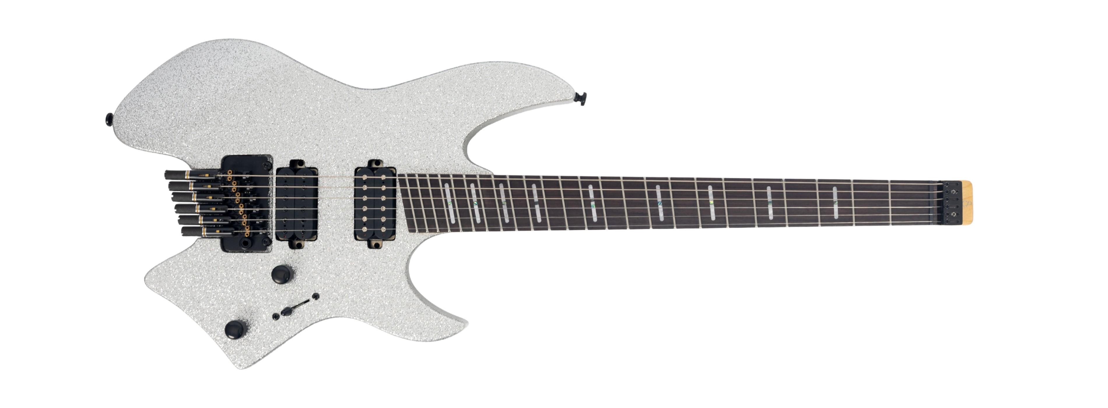 X6 HEADLESS 6 SILVER SPARKLE