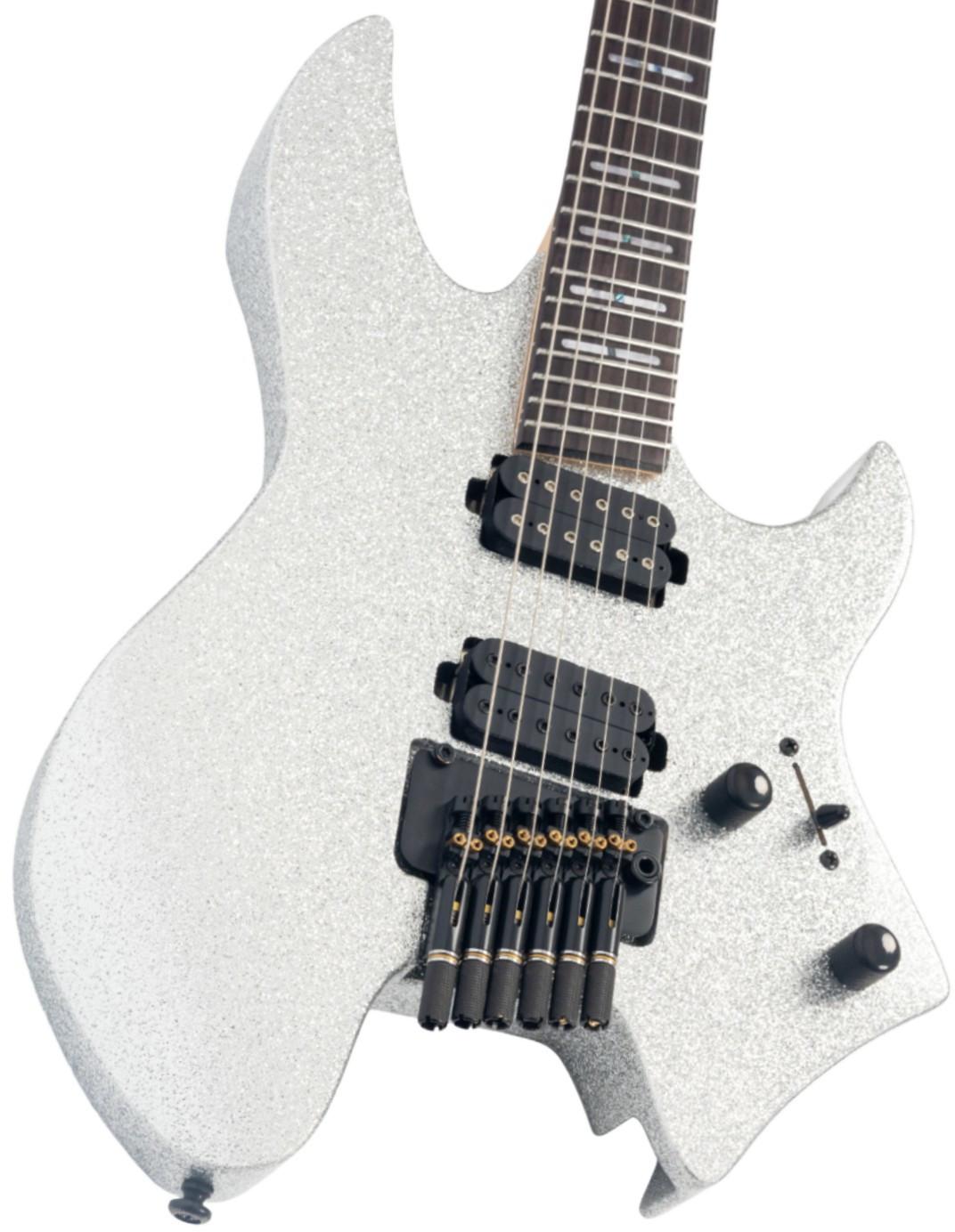 X6 HEADLESS 6 SILVER SPARKLE