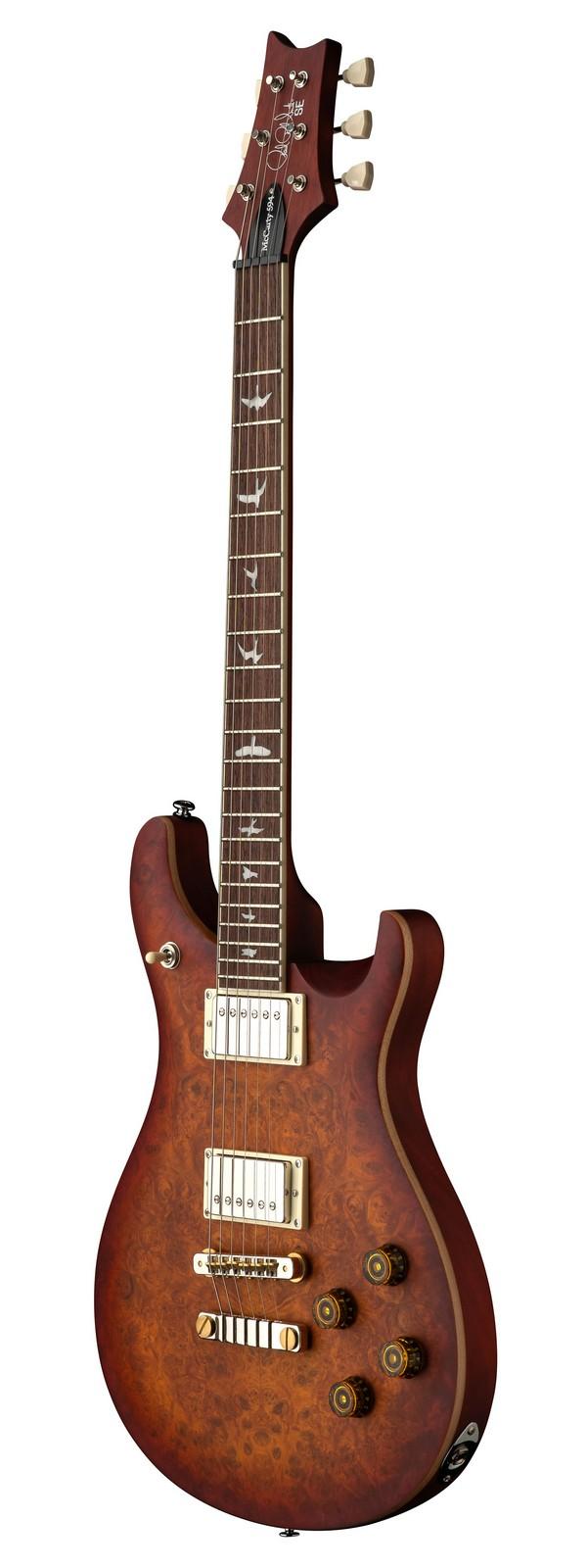 SE ''EXOTIC'' MCCARTY 594 LAUREL BURL VINTAGE SUNBURST LTD.