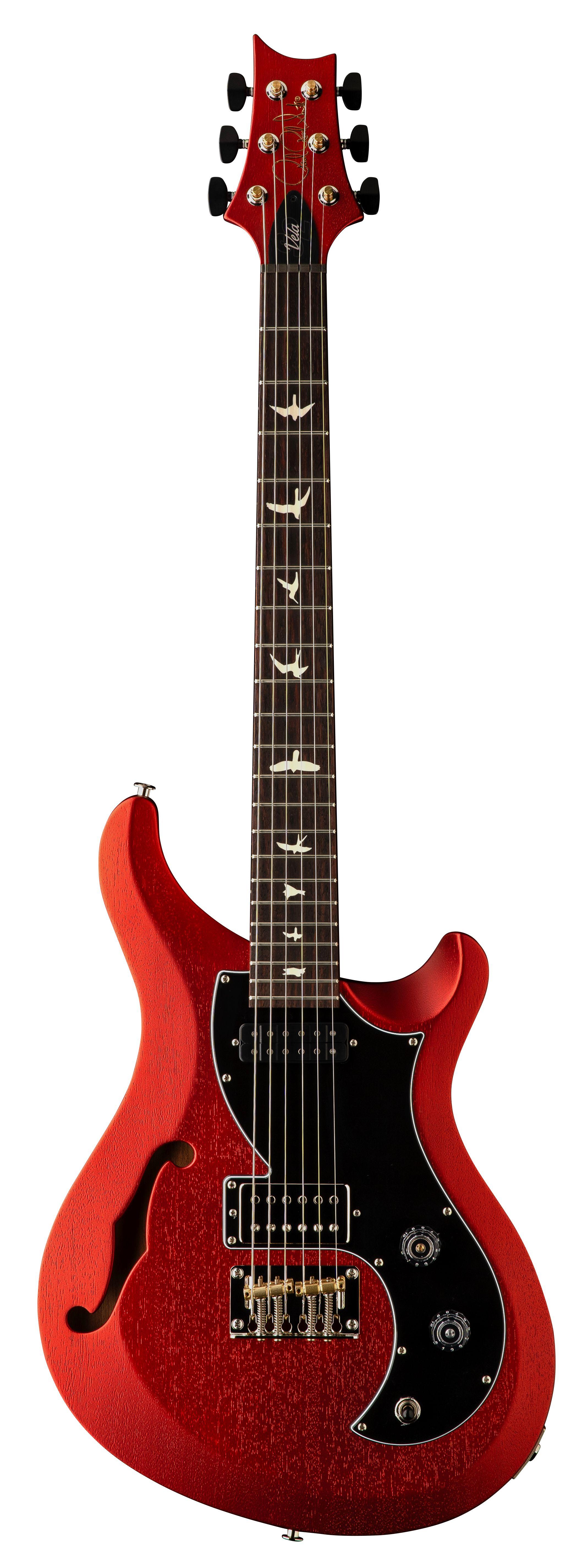 S2 VELA SEMI-HOLLOW SATIN RED APPLE METALLIC