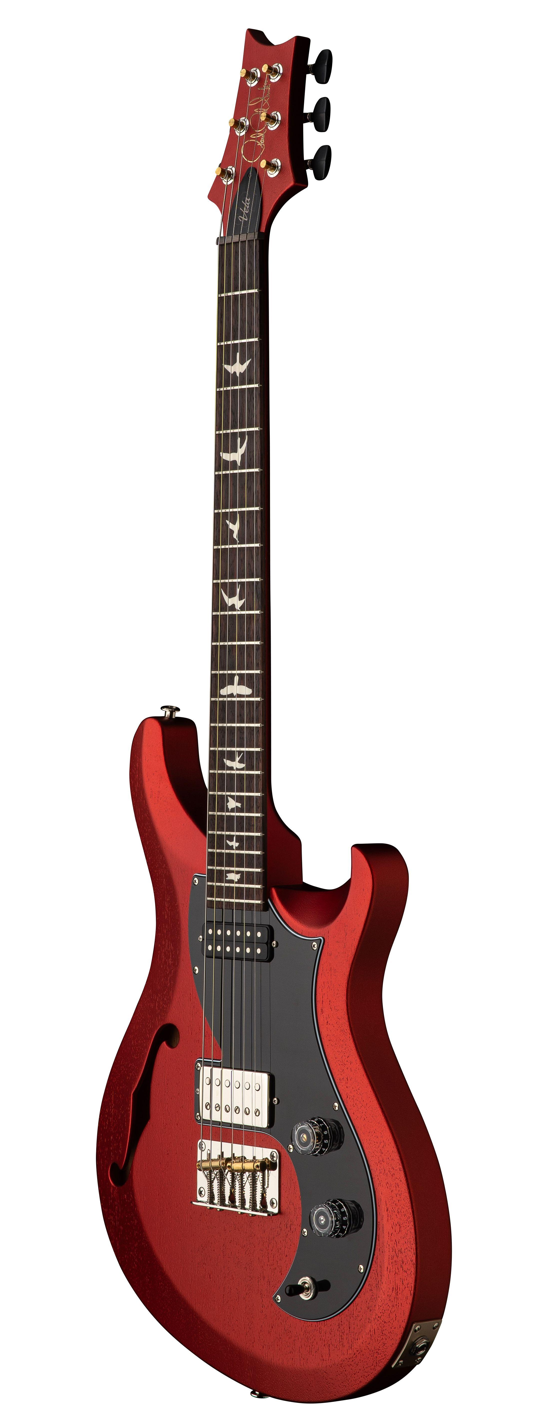 S2 VELA SEMI-HOLLOW SATIN RED APPLE METALLIC