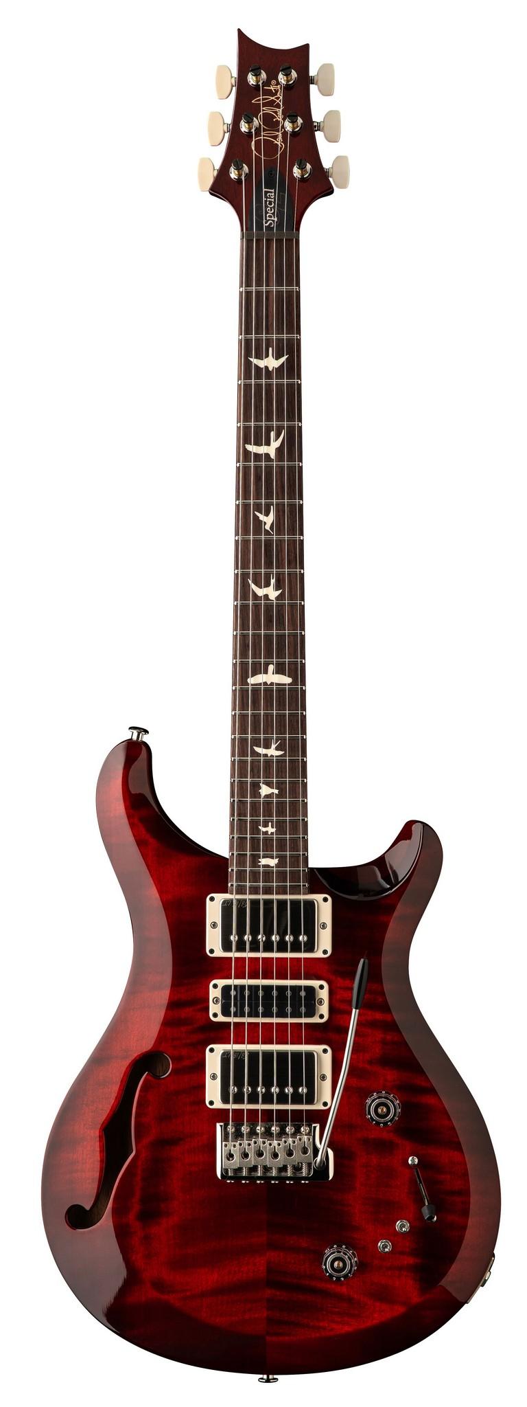 S2 SPECIAL SEMI HOLLOW FIRE RED BURST