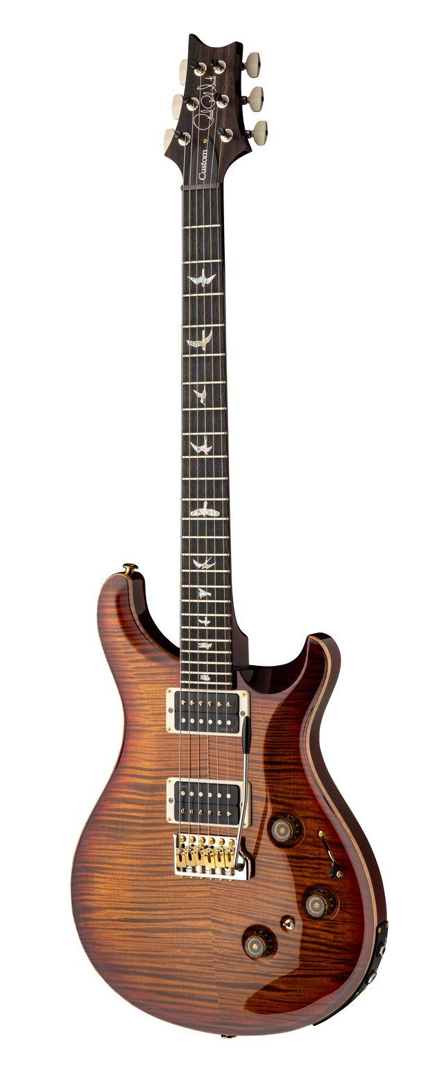 CUSTOM 24 PIEZO DARK CHERRY SUNBURST