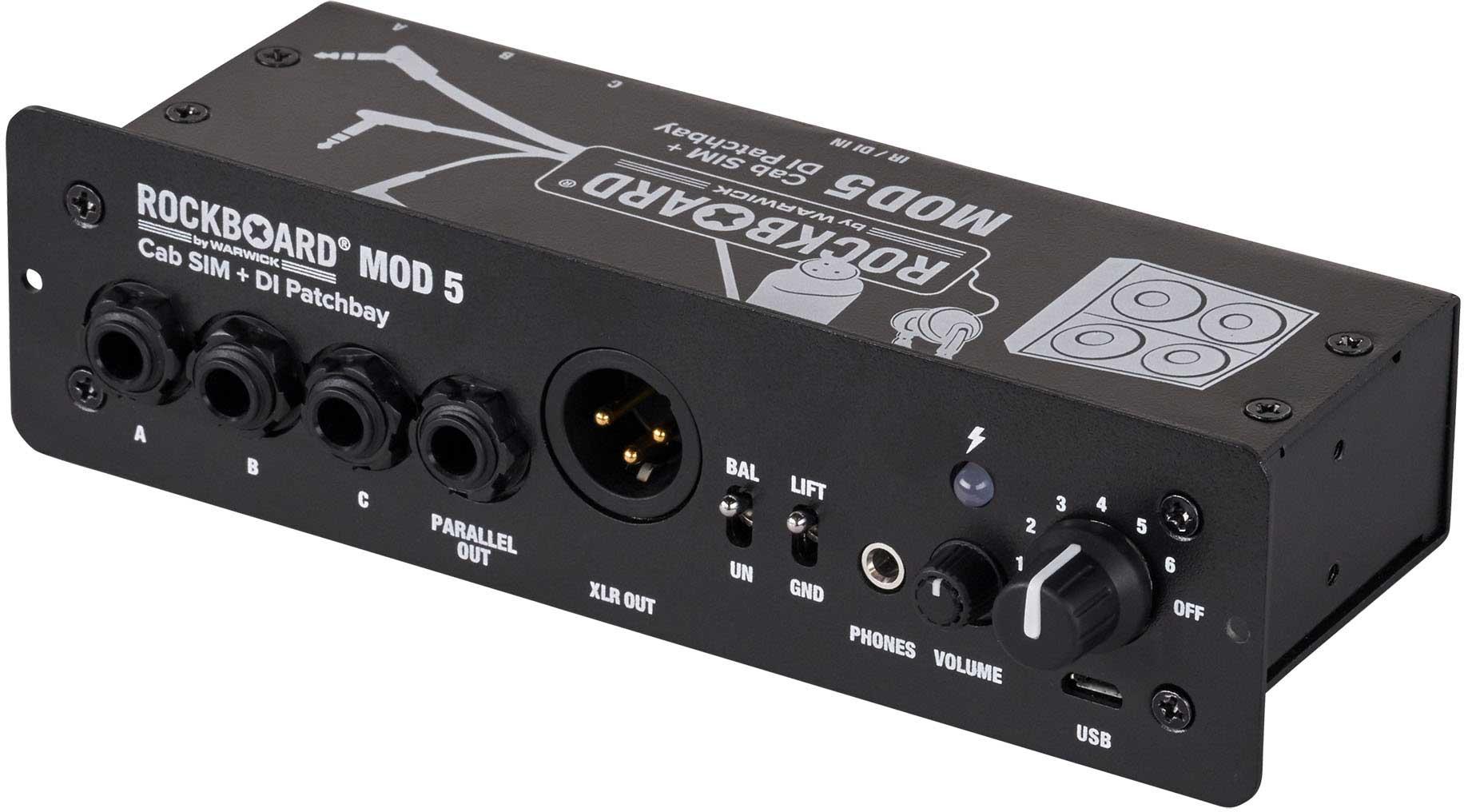 MOD 5 - CAB SIM + DI PATCHBAY