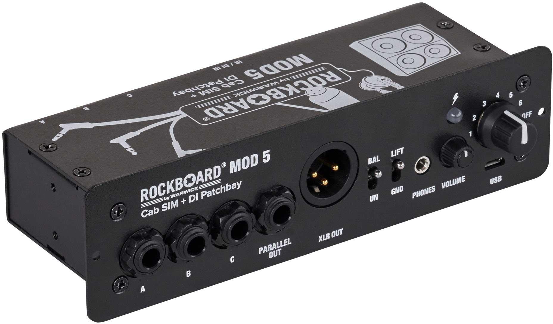 MOD 5 - CAB SIM + DI PATCHBAY