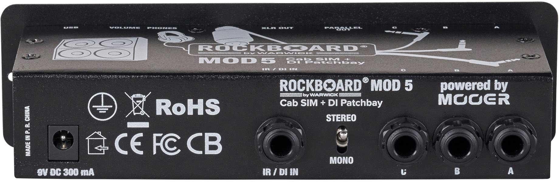 MOD 5 - CAB SIM + DI PATCHBAY