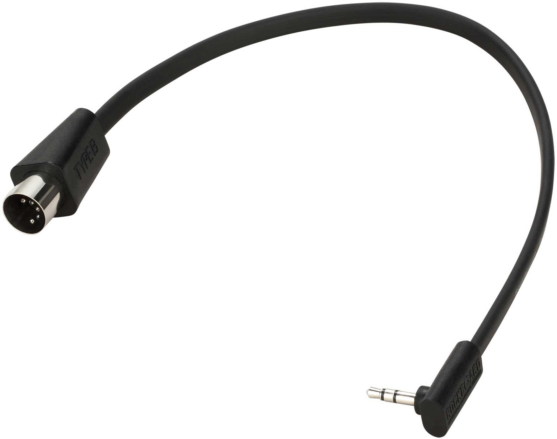 FLAT TRS-MIDI CABLE TYPE-B 30 CM
