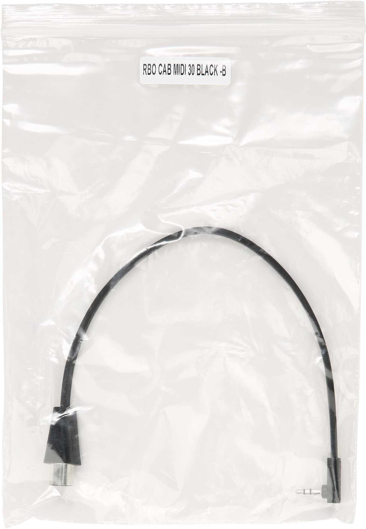 FLAT TRS-MIDI CABLE TYPE-B 30 CM