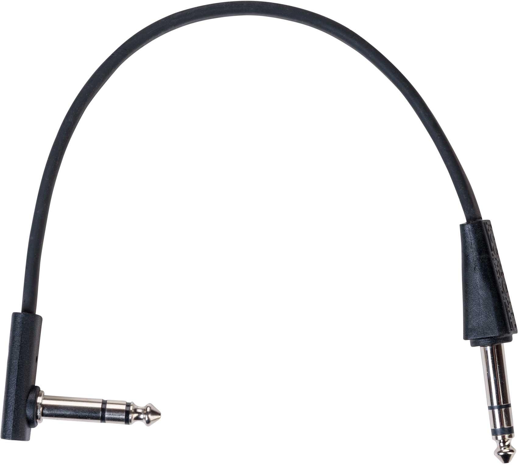 FLAT TRS CABLE STRAIGHT-ANGLED 20 CM