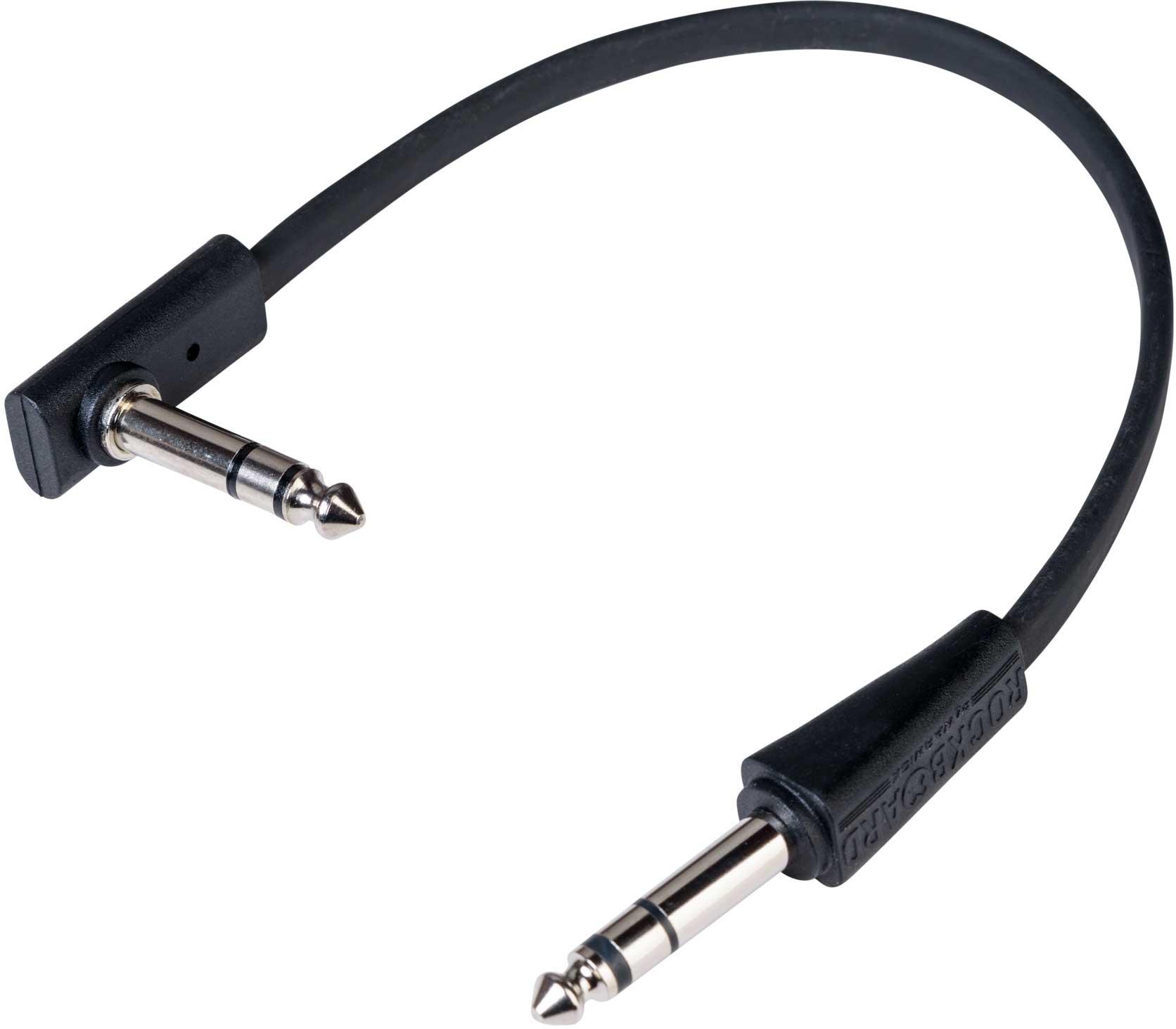 FLAT TRS CABLE STRAIGHT-ANGLED 20 CM